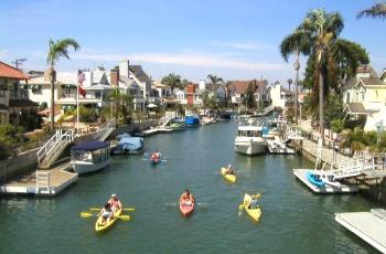 long beach alamitos bay peaceful view