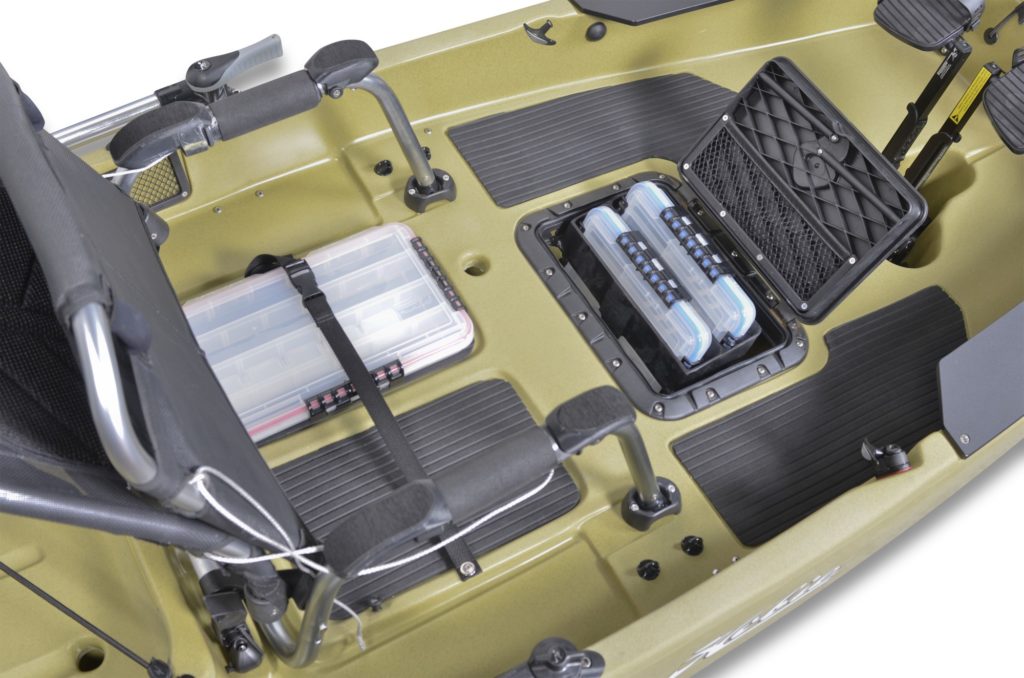 hobie Pro Angler 12 storage compartments