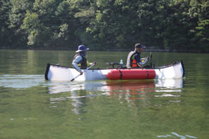 using stabilizers on the mycanoe folding kayak
