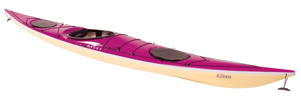pink Necky Eliza kayak for women