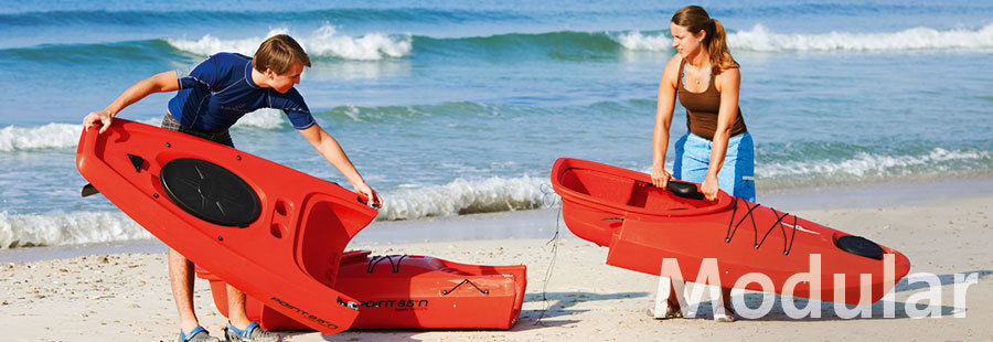 The Mercury GTX Kayak is a tandem!