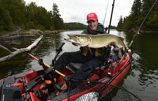 PDL fishing kayak in action!