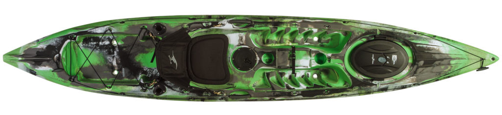 green camoflouge prowler 13 fishing kayak!