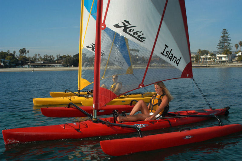 hobie sailing kayak