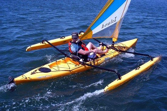 yellow sail kayak