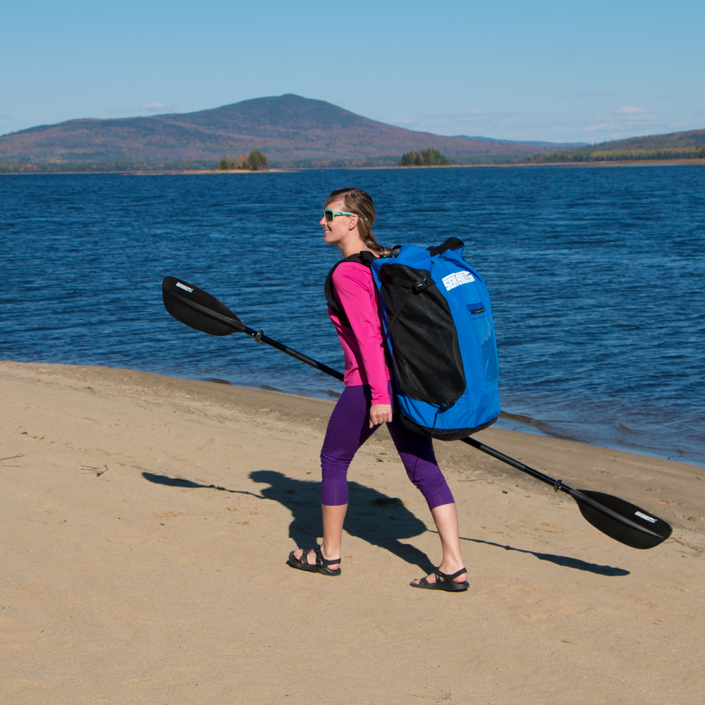 Carrying a Sea Eagle inflatable kayak