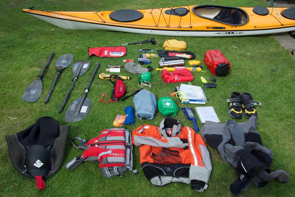 Kayaking safety equipment