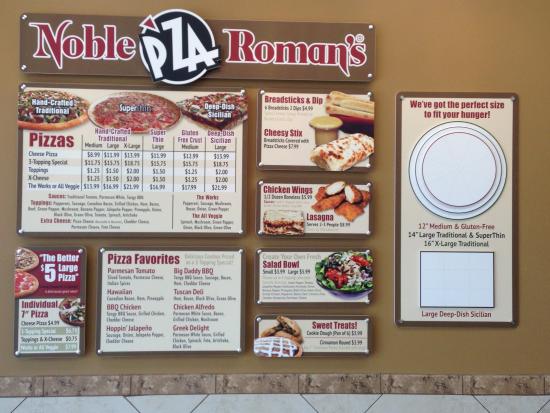 Noble Roman's Pizza in Big Bear