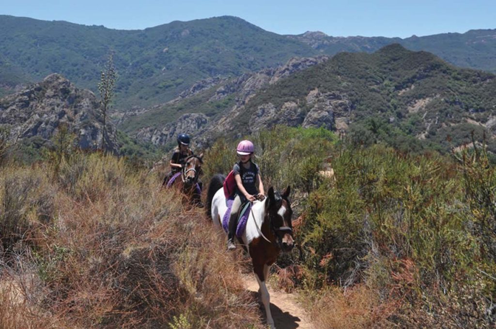 horseback riding